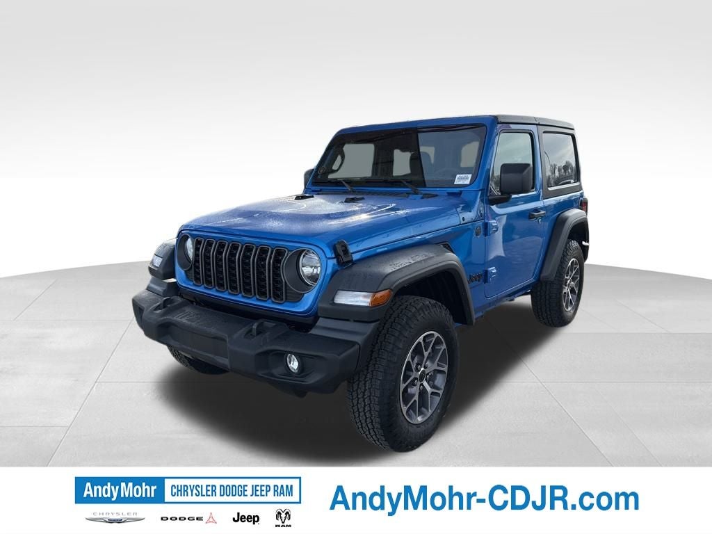 2026 Jeep Wrangler — rear three-quarter view