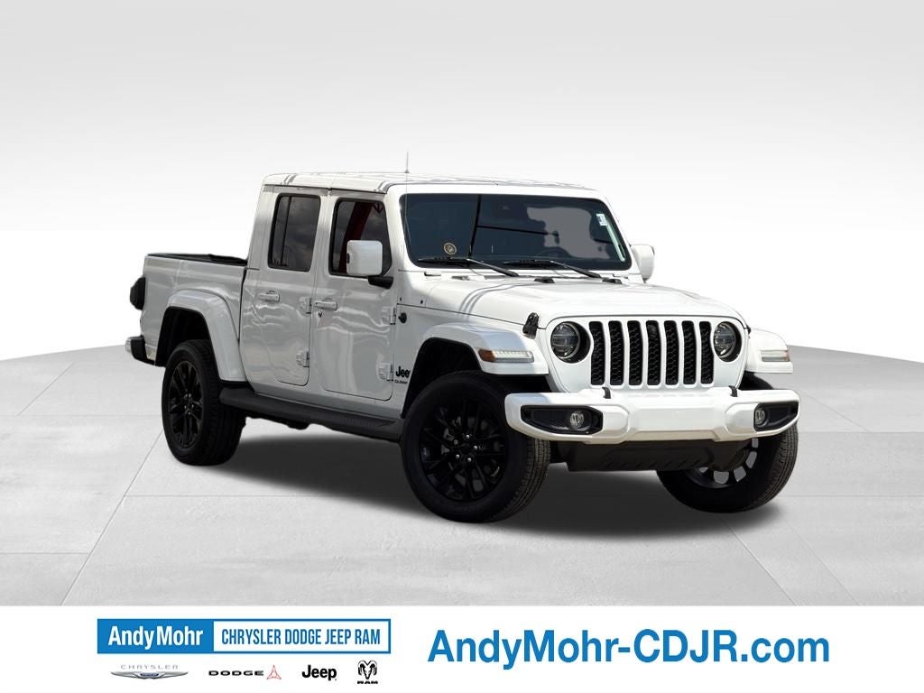 2021 Jeep Gladiator High Altitude in Bright White Clearcoat — front three-quarter view