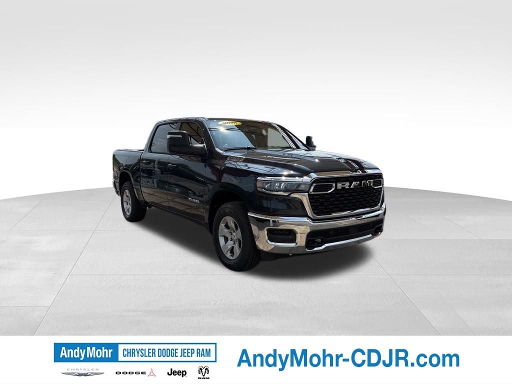 2026 RAM 1500 Tradesman in Forged Blue Metallic — front three-quarter view