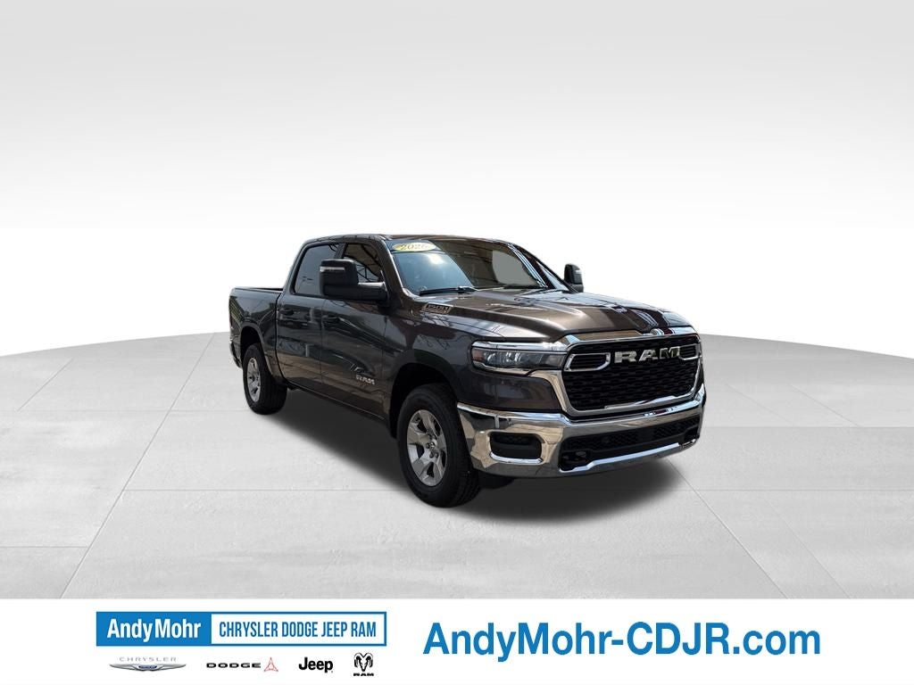2026 RAM 1500 Tradesman in Granite Crystal Metallic Clearcoat — front three-quarter view