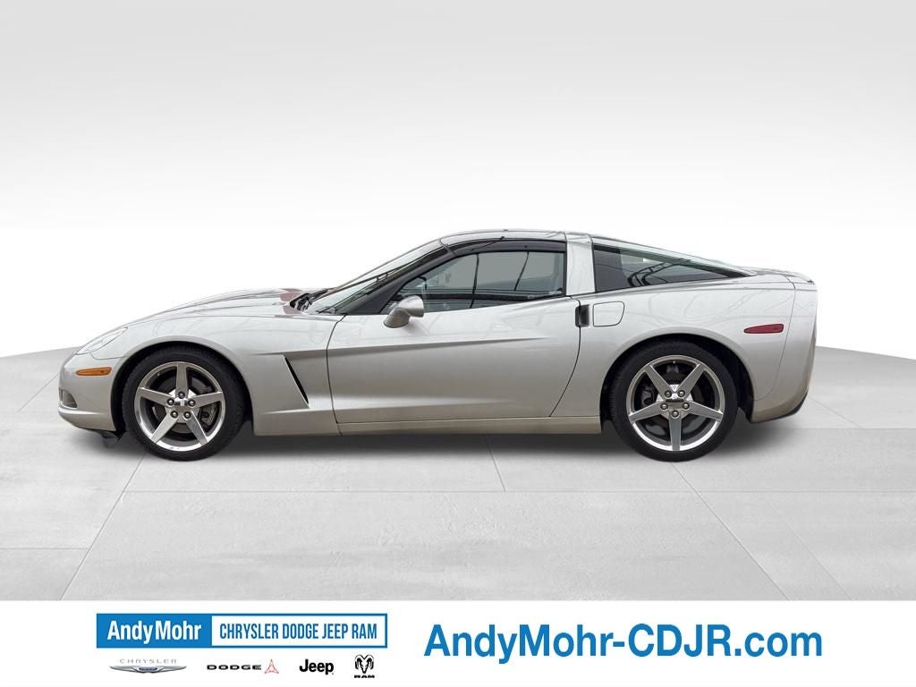 2005 Chevrolet Corvette — interior view