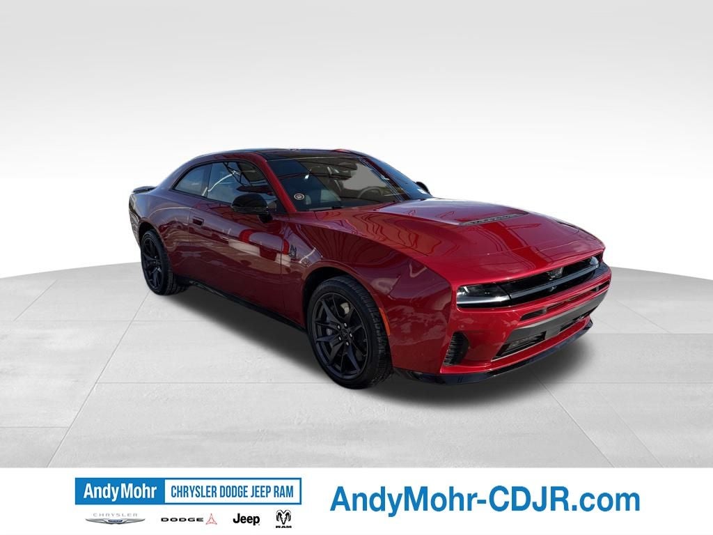 2026 Dodge Charger Scat Pack in Redeye Exterior Paint — front three-quarter view