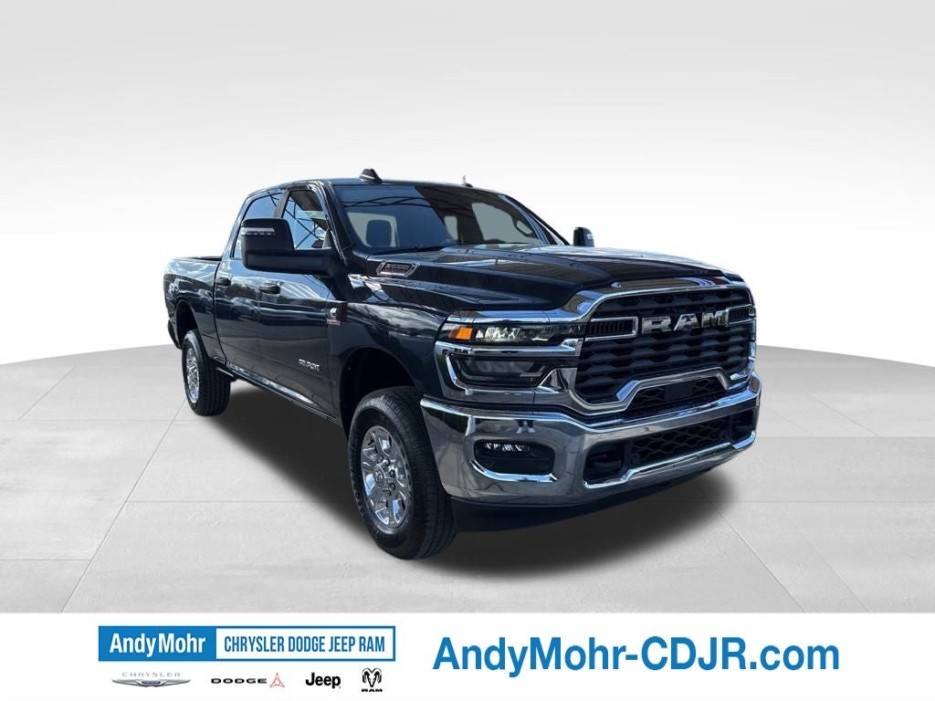 2026 RAM Ram 2500 Big Horn in Forged Blue Metallic Exterior Paint — front three-quarter view