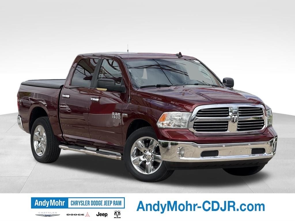 2017 RAM 1500 Big Horn in Red — front three-quarter view