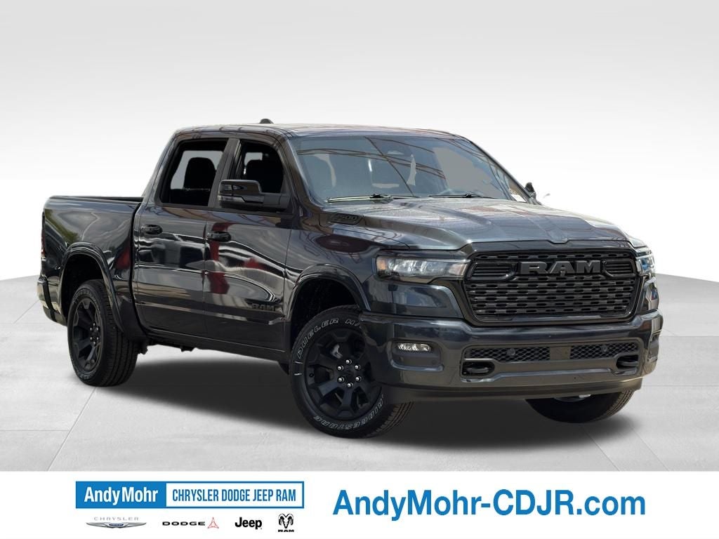 2026 RAM Ram 1500 Big Horn/Lone Star in Forged Blue Metallic Exterior Paint — front three-quarter view
